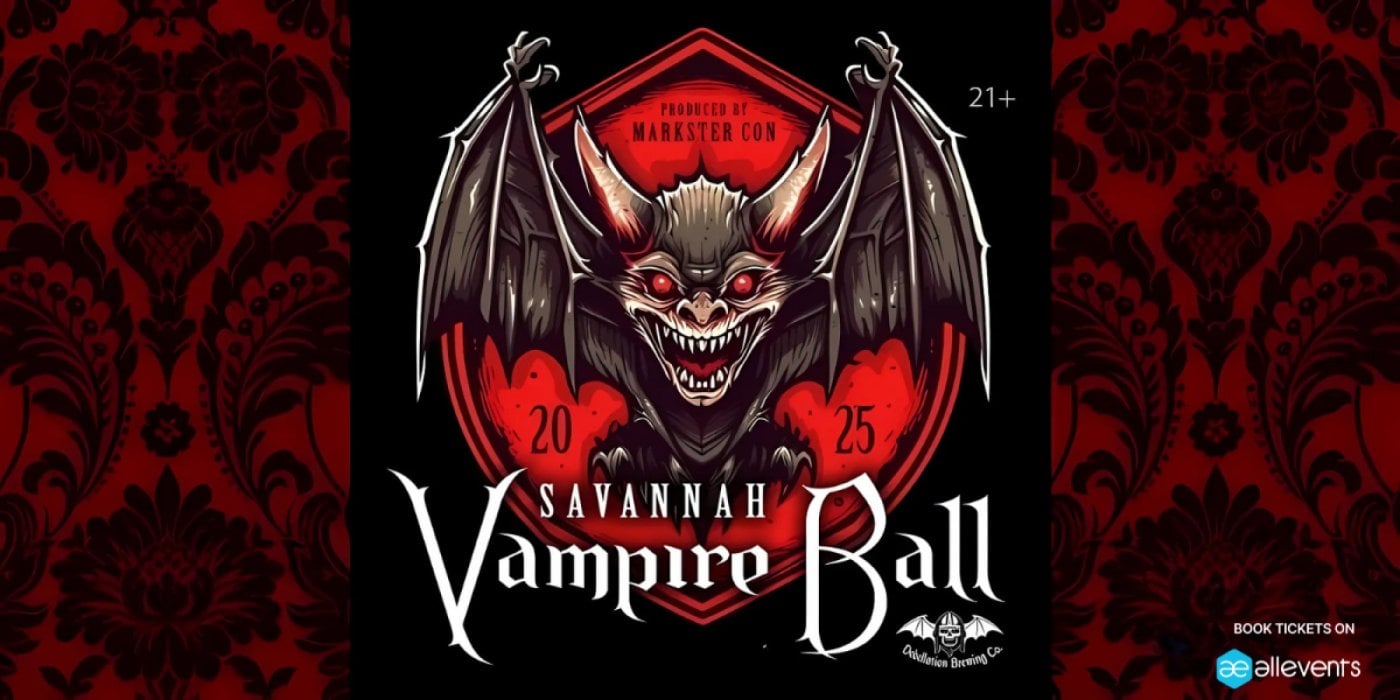 Overview of the Vampire Ball 2025 - a hauntingly themed event at The Historic Hofheimer in Richmond, VA.