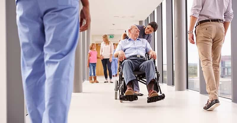 Volunteers assisting veterans in hospital settings — opportunities at McGuire and Hampton VAMCs.