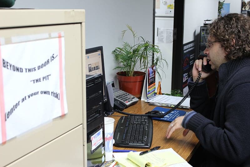 Community members showing support for veterans in Short Pump.